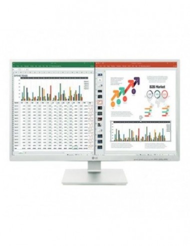 Monitor profesional lg 27bk55yp-w...