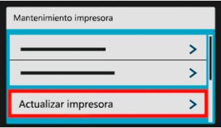Firmware impresora