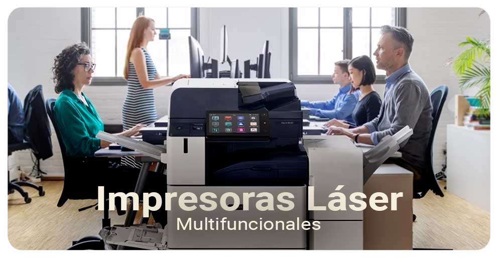 Impresoras láser multifuncionales